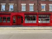 Trullo Restaurant Painted Red to Celebrate Arsenal's Historic Premier League Win
