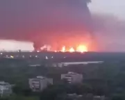 Ukraine Strikes Russian Oil Refinery in Retaliatory Drone Attack