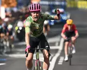 Valgren wins first Grand Tour stage with son's Pokémon chip as lucky charm