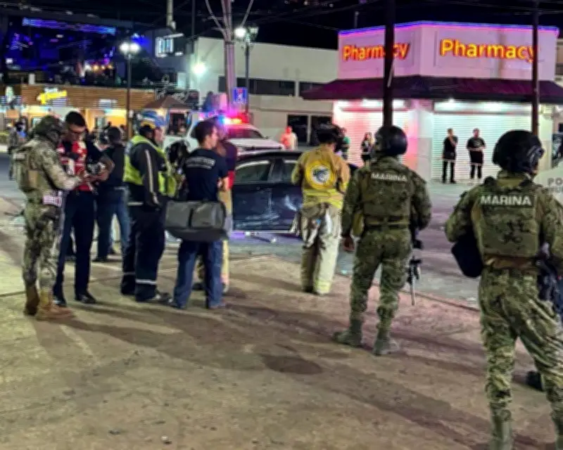 17 injured after car drives into crowd in Cabo San Lucas during Mexico World Cup celebration