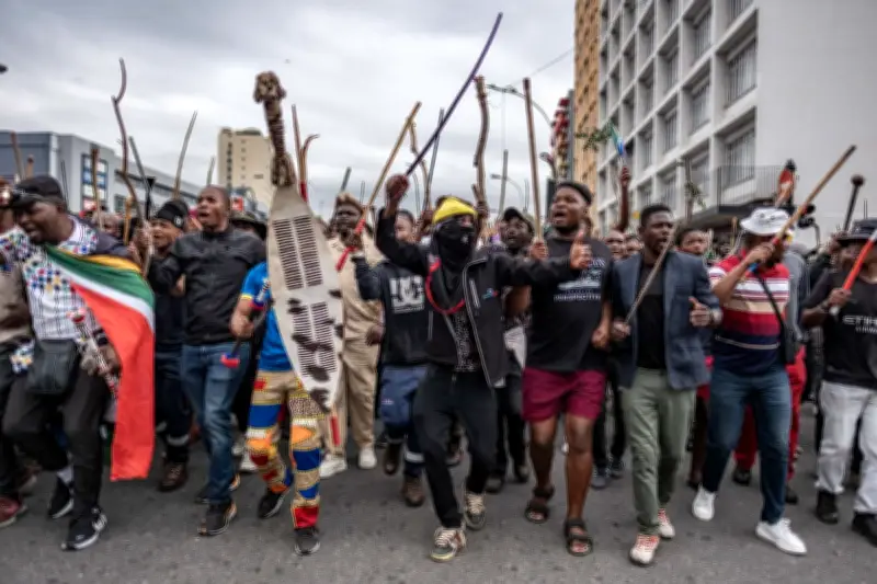 Anti-immigrant protests in South Africa: thousands flee as deadline passes