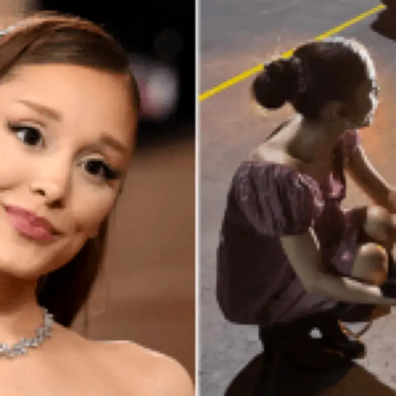Ariana Grande responds after accidentally posting photo of entire boob