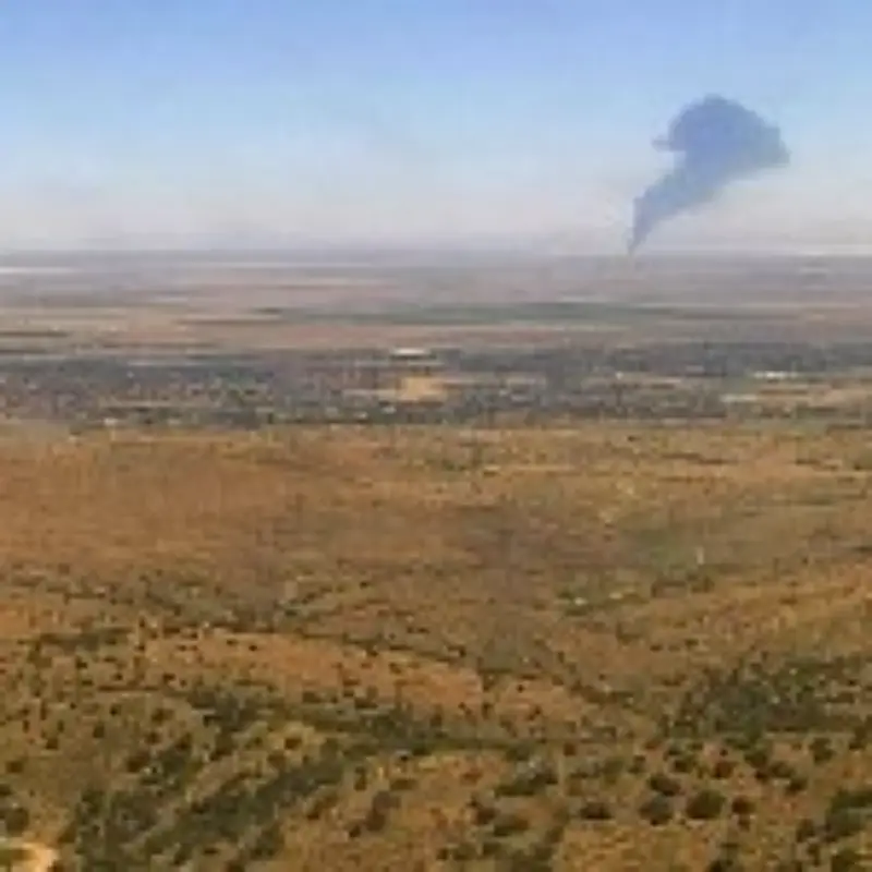 B-52 bomber crashes in California desert shortly after takeoff