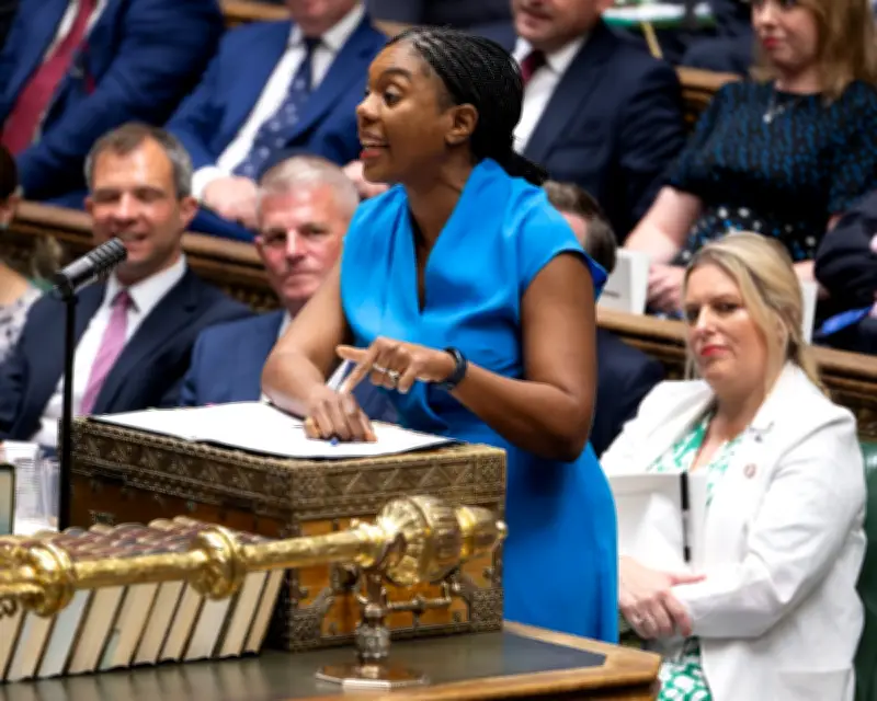 Badenoch rebuked by speaker for 'spiteful class warrior' jibe at PMQs