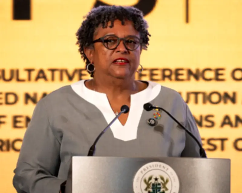Barbados PM Unveils Updated Slavery Reparations Manifesto at Ghana Conference