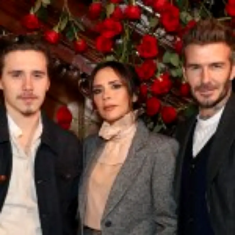 Beckhams share Father's Day photos with Brooklyn despite advert feud