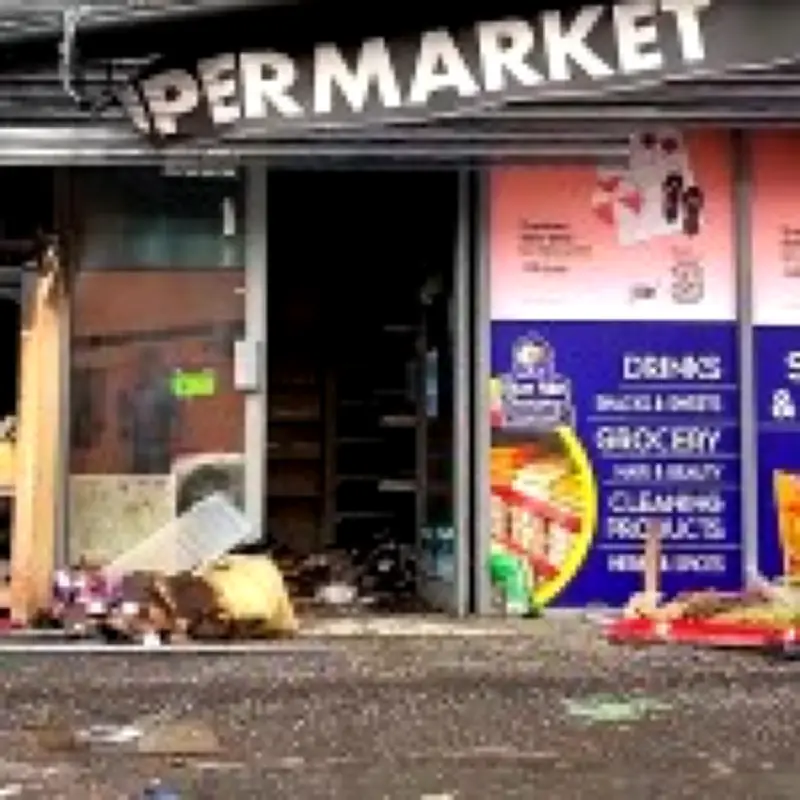 Belfast Supermarket Destroyed in 2024 Riots Targeted Again in 2026 Unrest