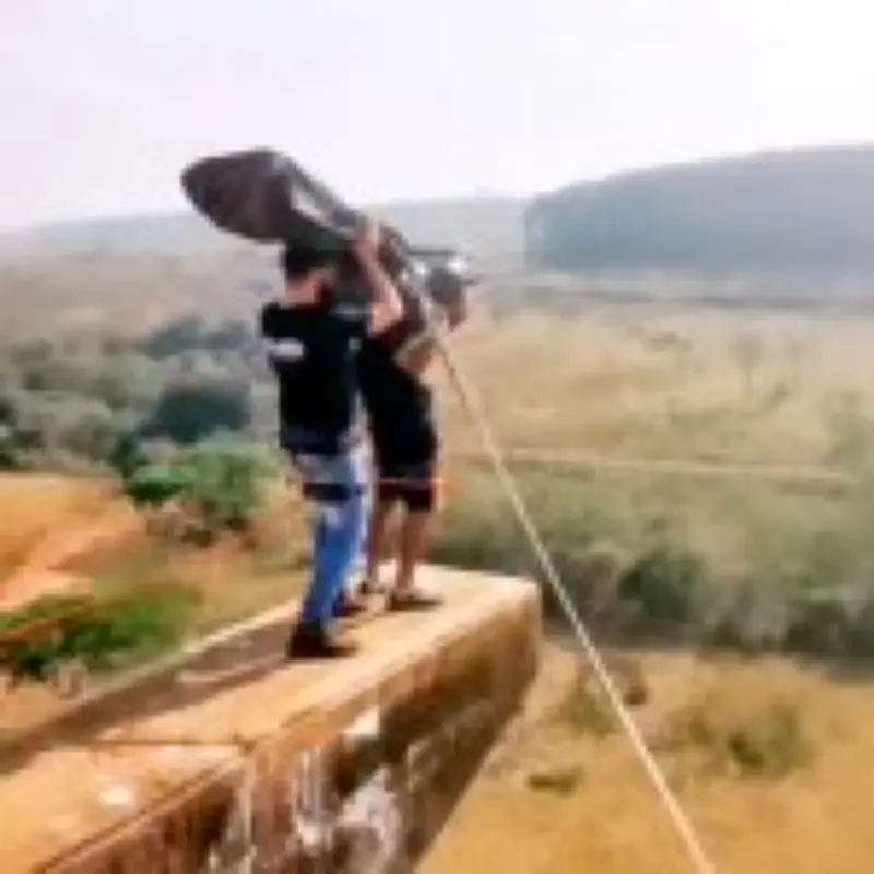 Bungee instructors filmed body bag stunt before model's death