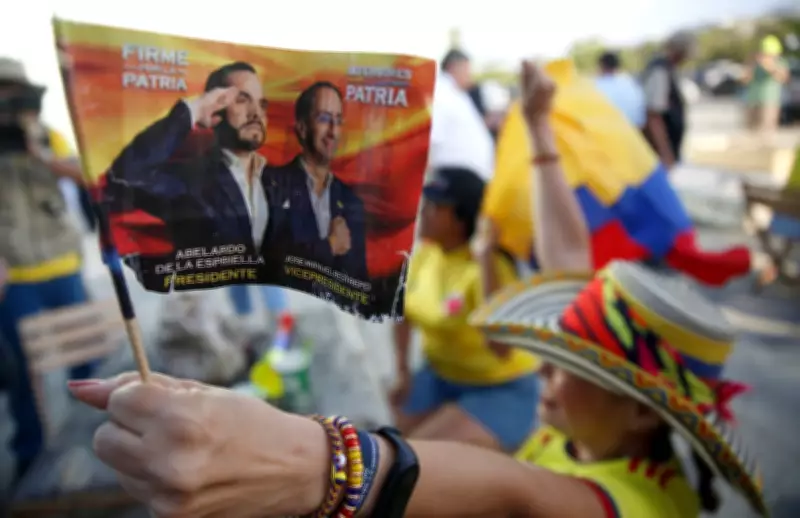 Colombia's Far-Right Candidate Espriella Wins First Presidential Round