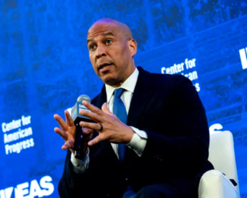 Cory Booker Questions Senate Candidate Graham Platner Over Leaked Explicit Texts