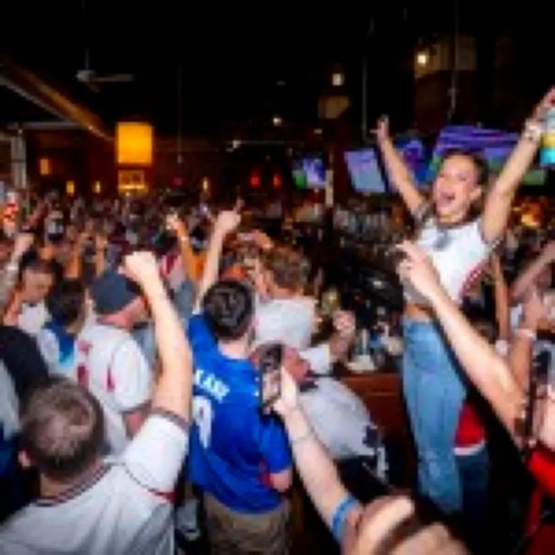 England fans take over Boston for beer party ahead of Ghana match