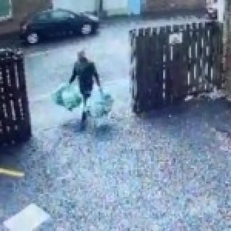 Fly-tipper gets instant karma as rubbish dumped on his own doorstep