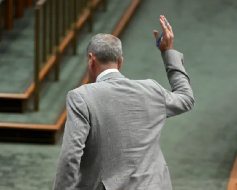 Garth Hamilton Ejects Himself from Parliament After Outburst