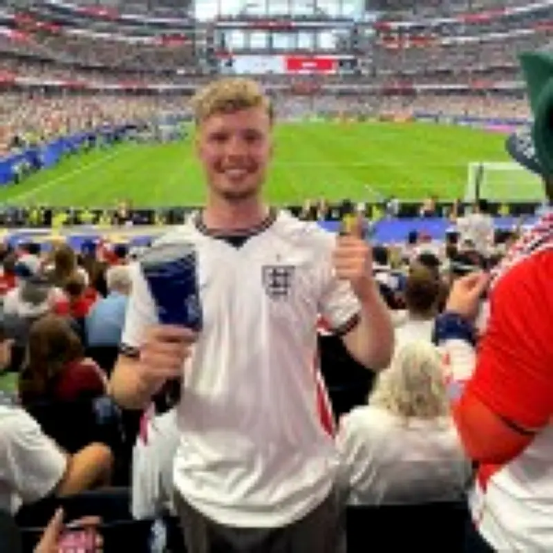 Gen Z England fan spends £30,000 savings to follow Three Lions at World Cup