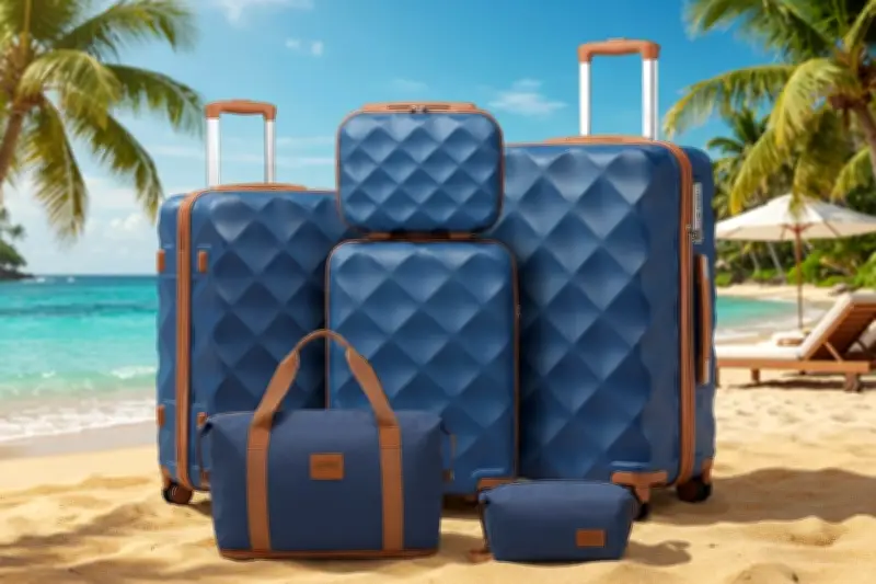 Groupon Six-Piece Luggage Set Deal: Save on Holiday Suitcases