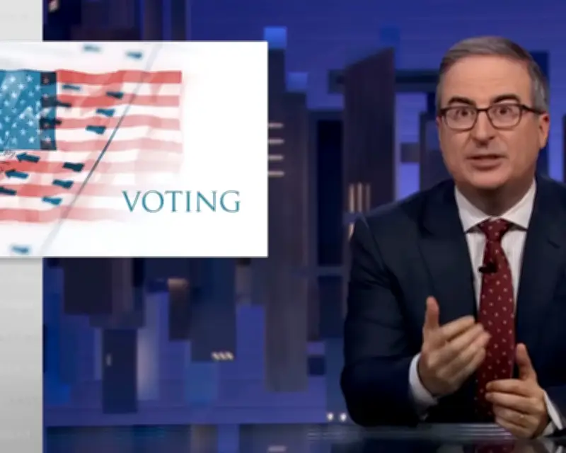 John Oliver on redistricting: 'Putting a thumb on the scale of who gets elected'