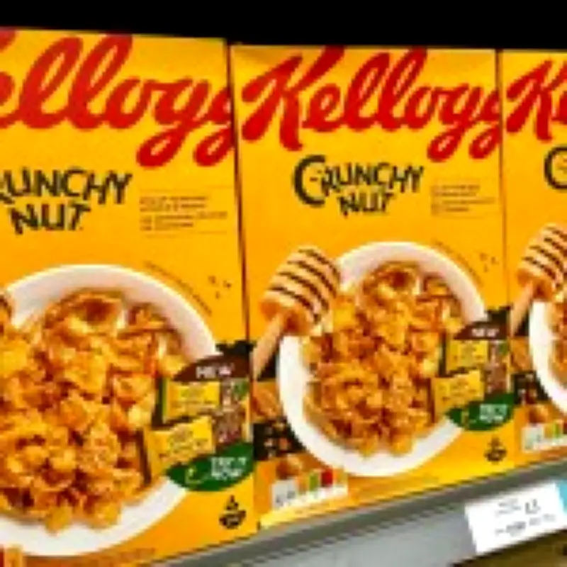 Kellogg's Launches Crunchy Nut Caramelised Biscuit Cereal in UK