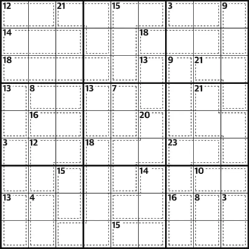 Killer Sudoku 1,028: Solve the Puzzle with Unique Rules