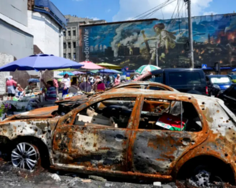 Kyiv hit by ballistic missiles, civilians killed in drone strikes on both sides