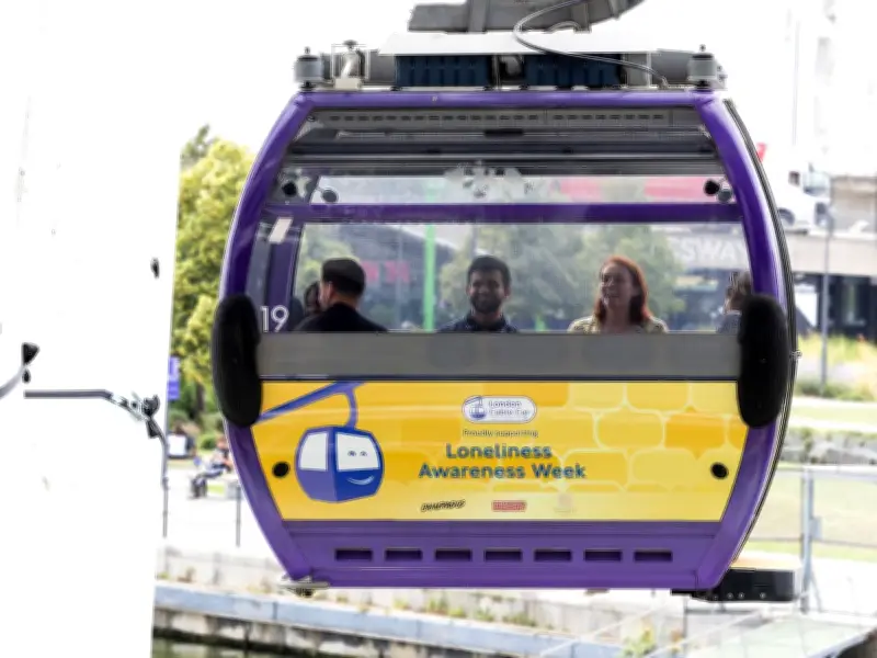 London's Chatty Cabins fight disinformation and isolation with cable car chats