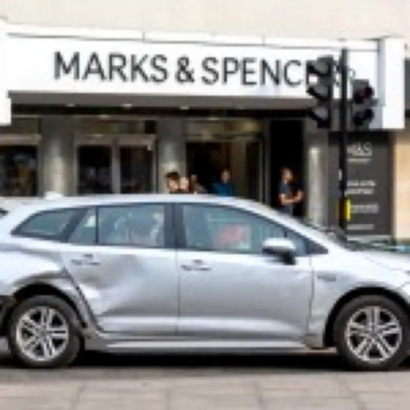 Man arrested after car hits pedestrians in West London, five injured