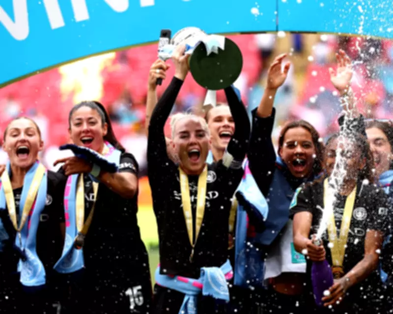 Manchester City Women Win FA Cup 4-0, Complete Historic Double