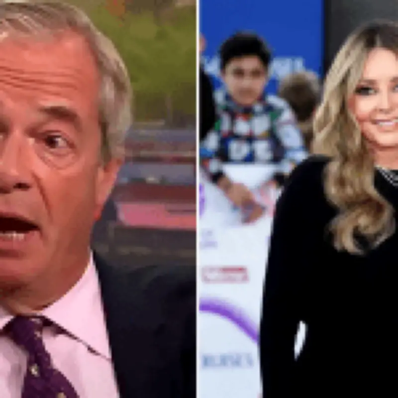 Nigel Farage faces backlash on GMB for defending Reform candidate's sexist remarks about Carol Vorderman