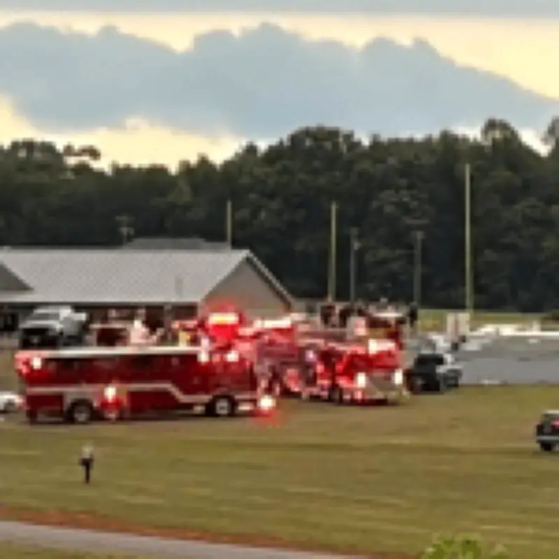 One killed, 22 injured as wind collapses church tent in Virginia