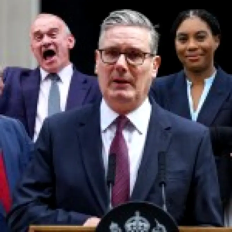 Party leaders react to Starmer's resignation with anger, smugness, and calls for election