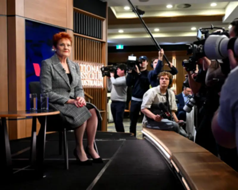 Pauline Hanson Advocates for 'Monocultural' Australia in National Press Club Address