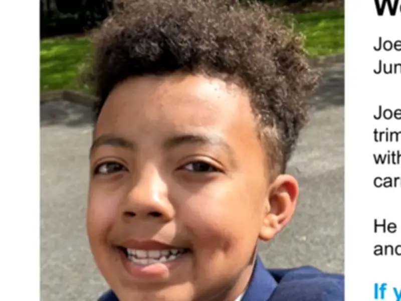 Police search for missing 12-year-old Joel who may be in London