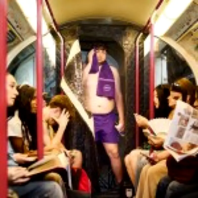 Pop-up sauna appears on London Underground during record heatwave