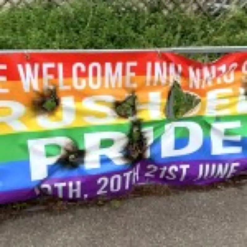 Pride banners burned and stolen, but Rushden Pride event goes on with increased security