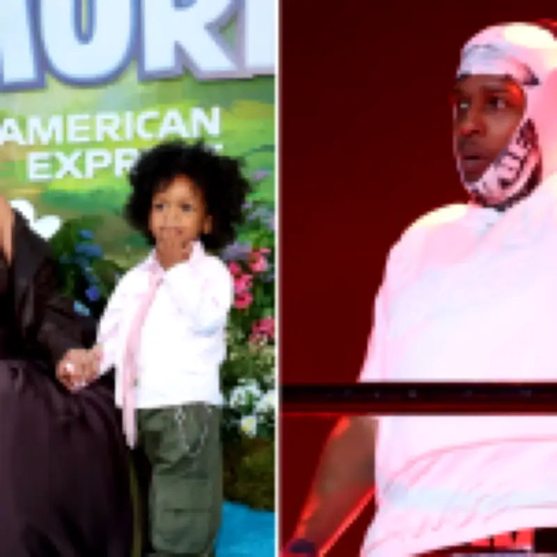 Rihanna supports A$AP Rocky at LA gig with son Riot Rose after backlash