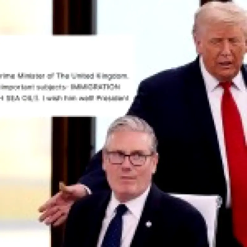 Trump predicts Starmer resignation over immigration and energy failures