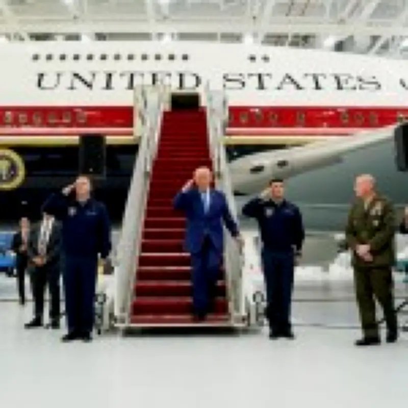 Trump unveils lavish £300m temporary Air Force One dubbed 'Flying White House'