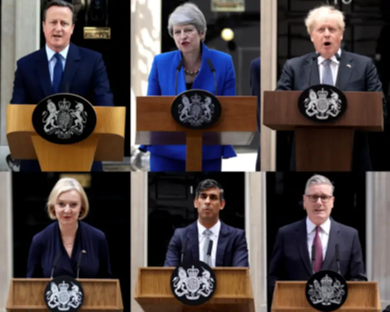 UK's Six Prime Ministers Since 2016 Ranked: From Cameron to Starmer