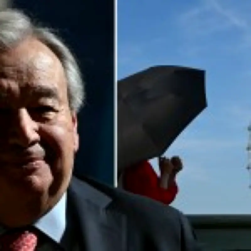 UN chief warns London is 'cooking' amid unprecedented heatwave