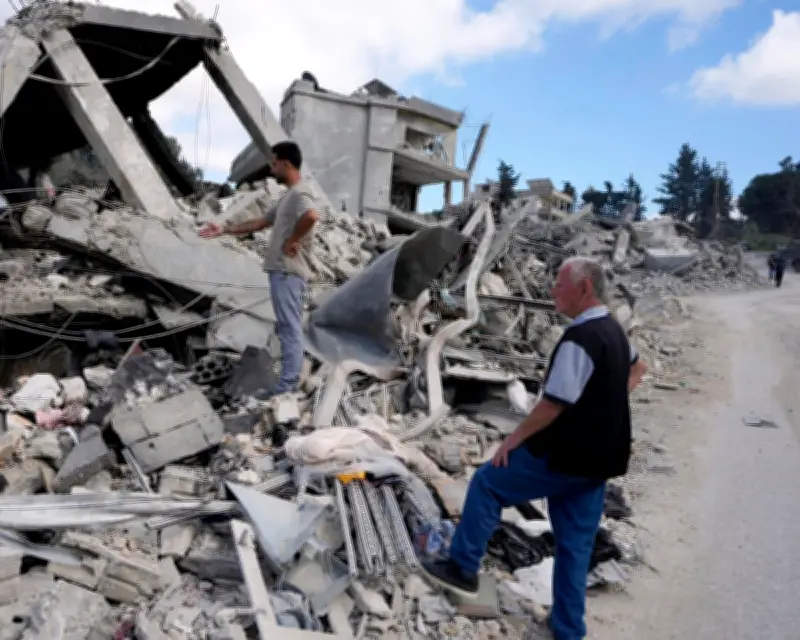 War-Weary Lebanese Greet Ceasefire with Caution as Destruction Awaits
