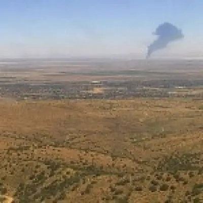 B-52 bomber crashes in California desert shortly after takeoff