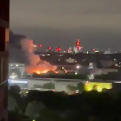 Brent Residents Evacuated as 150 Firefighters Tackle Huge Warehouse Blaze