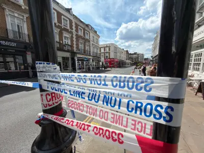 Crystal Palace murder: First pictures show cordon after fatal stabbing