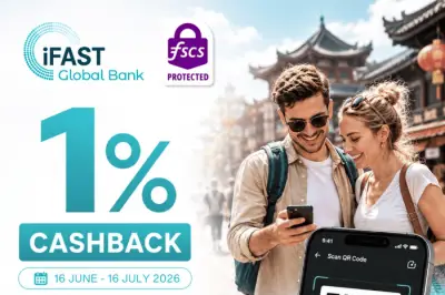 iFAST Global Bank Launches 1% Cashback Campaign for QR Payments