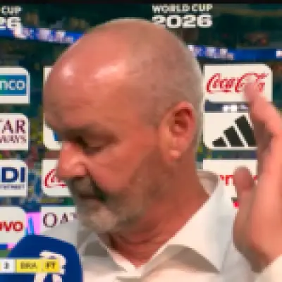 Scotland boss Steve Clarke storms out of interview after Brazil defeat