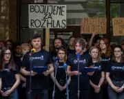 Czech public broadcasters strike over government funding plans