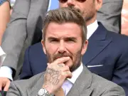 David Beckham 'chatty and friendly' in Wimbledon Royal Box with his mum Sandra
