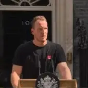 Hot Podium Guy Returns for Starmer's Resignation Speech at Downing Street