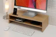 Improve Your Home Office Posture with a Monitor Riser Desk Organiser