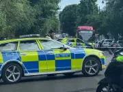 Man attacked with dumbbell in North London, police hunt suspect