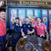 Scotland fans drink Boston dry as World Cup fever hits city